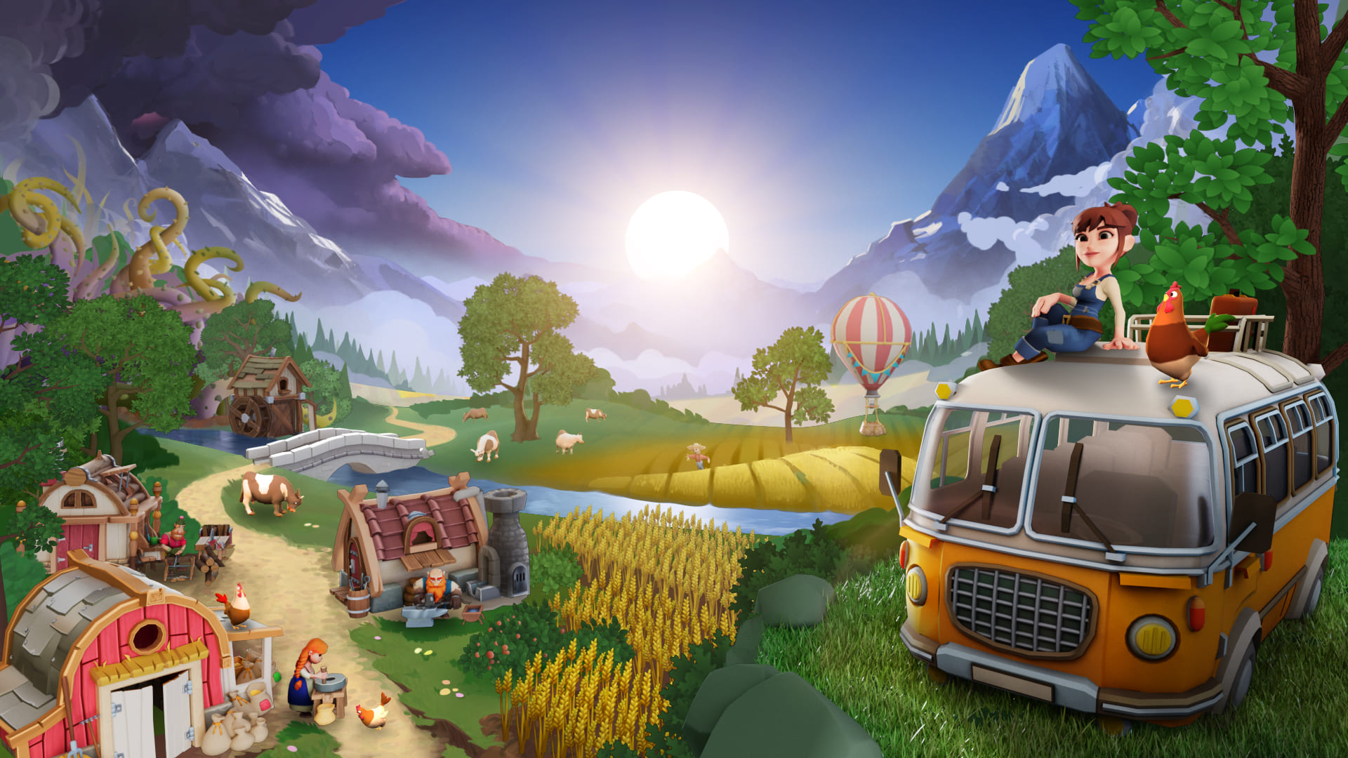 Sunrise Village banner